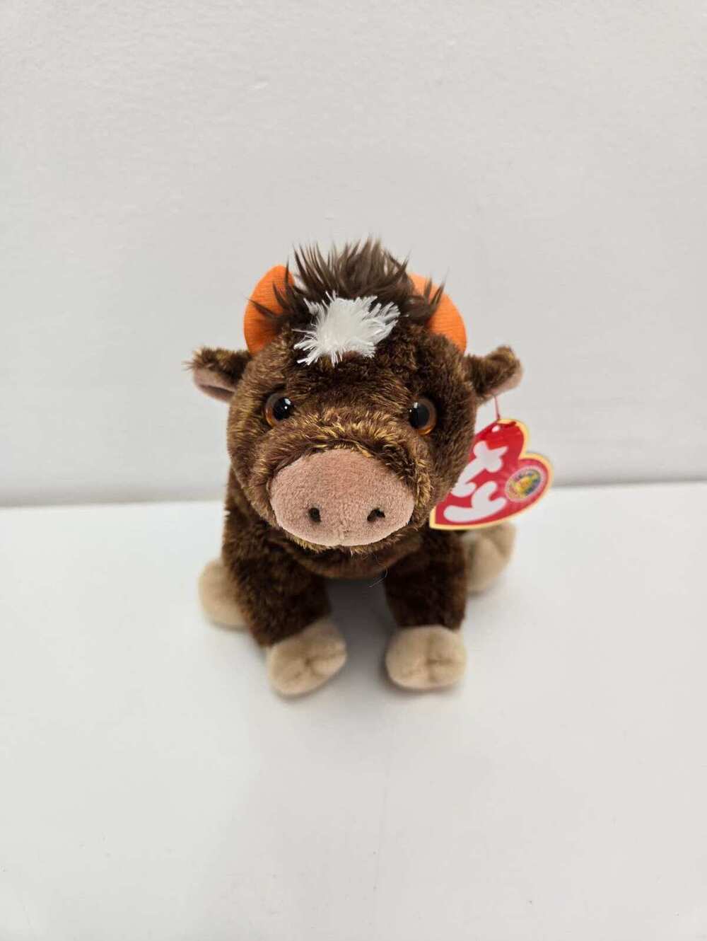Ty Beanie Baby “Jersey” the Bull - Beanie Baby of the Month (6 inch)